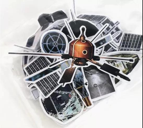 Satellite Collection from 1957-2016 Sticker Book 210mm×297mm 2018