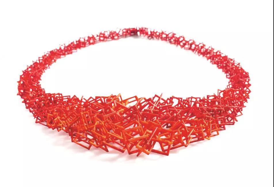 CROSSBOX #4，NYLON, INK，2013