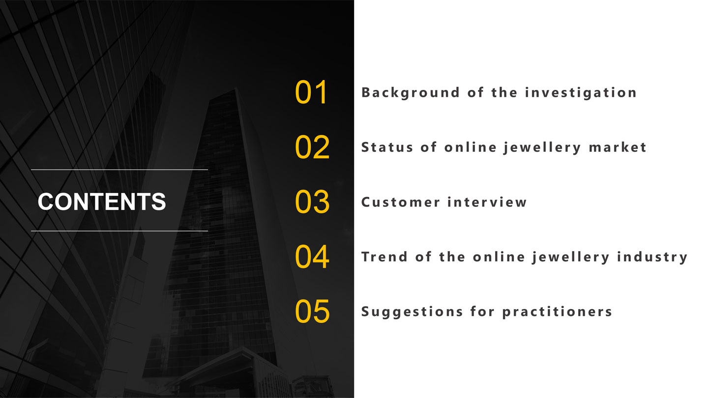 張貝貝 網上珠寶行業調查