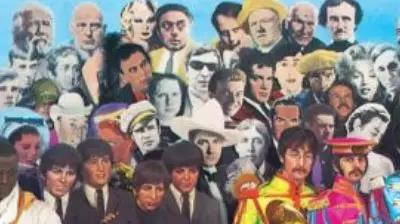 《Sgt. Pepper\'s Lonely Hearts Club Band》封面細節(jié)