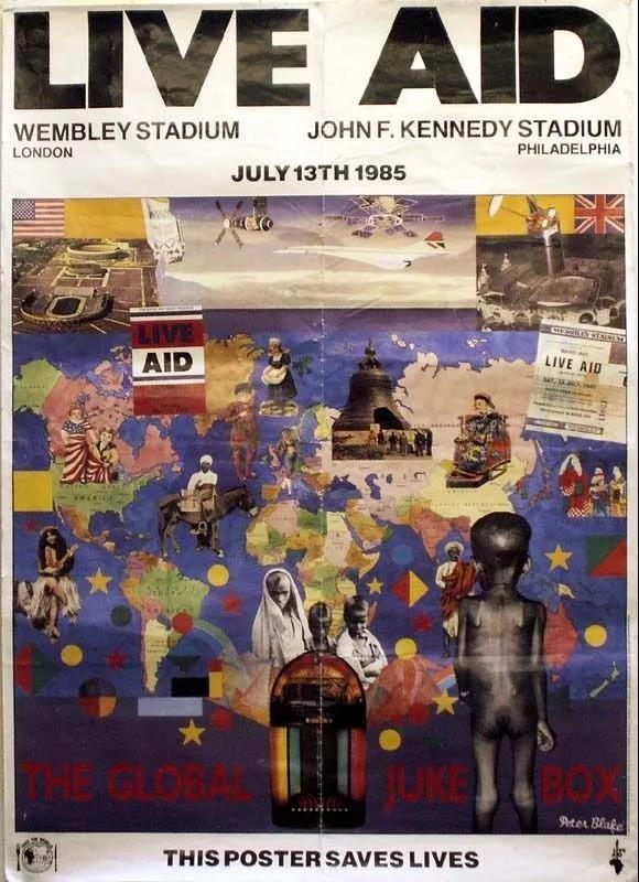 Live Aid海報