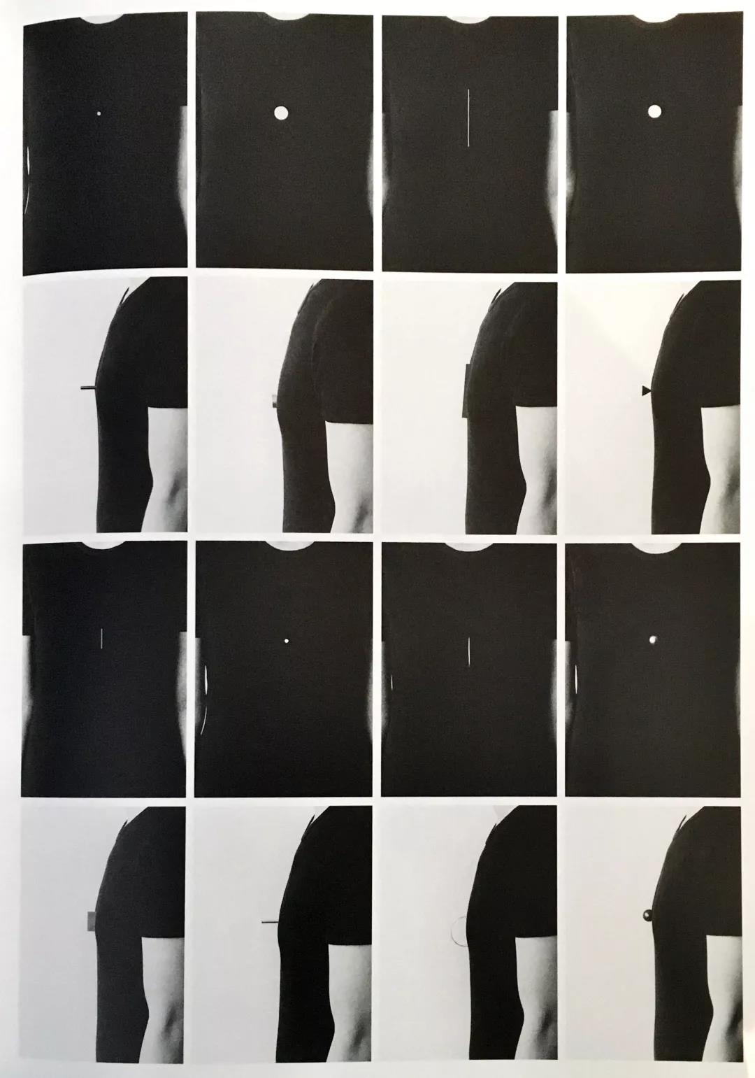 Screw brooch being worn