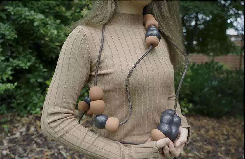 沒有拘束地用不同的方式佩戴