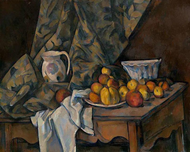 Paul Cézanne Still life with apples and peaches