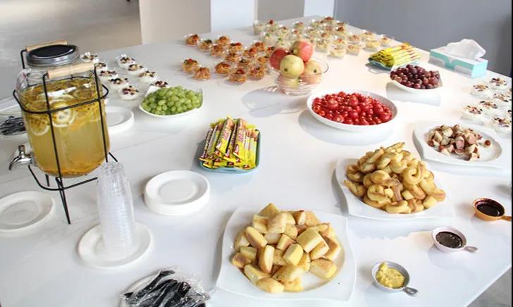 精美的餐點飲料