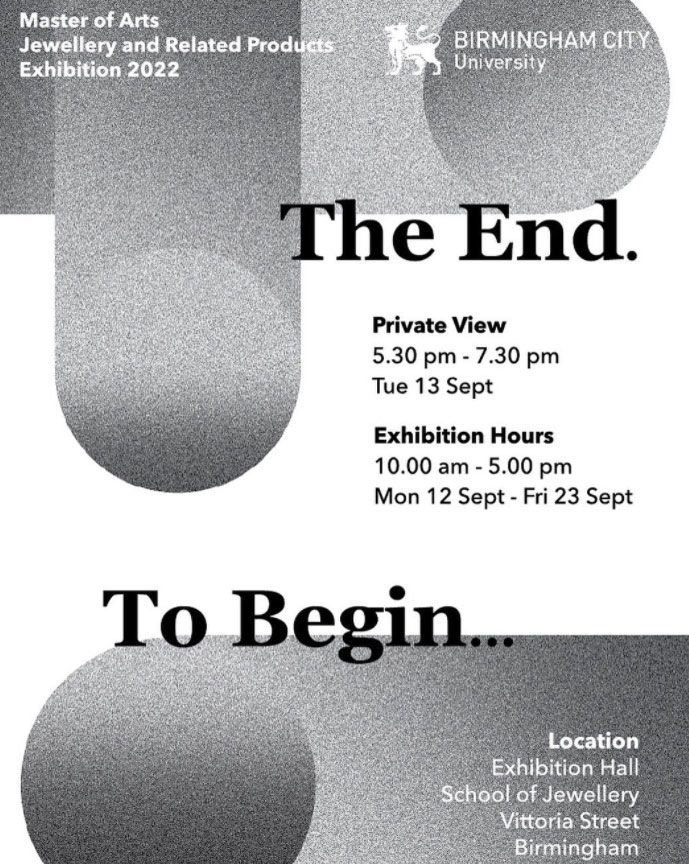 2022 BCU珠寶學院研究生畢業展